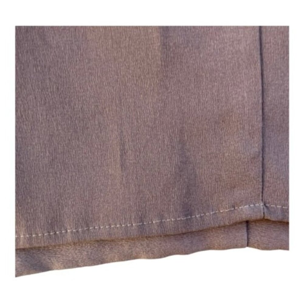 Nina Ricci Warm Taupe Silk Skirt Size 8 NWT - Picture 9 of 11